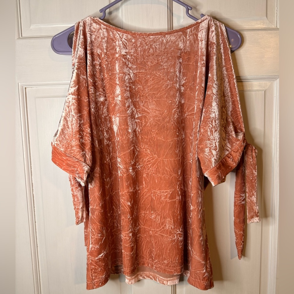 Maeve Textured Velvet Blouse